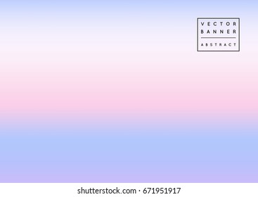 Creative vector abstract background in soft pastel colors, pink, blue and violet