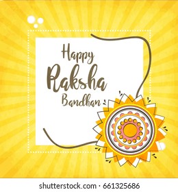 creative vector abstract for Happy Raksha Bandhan with nice and beautiful design illustration in a background.