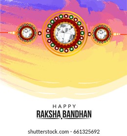 creative vector abstract for Happy Raksha Bandhan with nice and beautiful design illustration in a background.