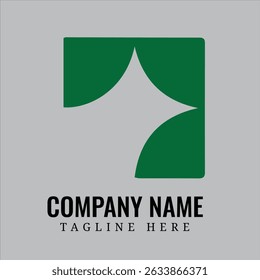Projeto de logotipo abstrato Creative Vetor