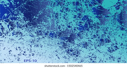 Creative vector background for banner and flyer. Designer decorative cover. Vector graphics. Abstract vintage background. Spotted textured background. Spots and blots. Obsolete surface