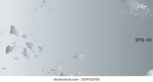 Creative vector background for banner and flyer. Abstract vintage background. Spotted textured background. Designer decorative cover. Vector graphics. Spots and blots. Obsolete surface. 