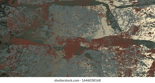 Creative vector background. Spotted textured background. Abstract vintage background. Designer decorative cover. Vector graphics. Spots and blots. Vector illustration. EPS-10