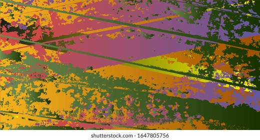 Creative vector background. Spotted textured background. Abstract vintage background. Designer decorative cover. Vector graphics. Spots and blots. Vector illustration. EPS-10