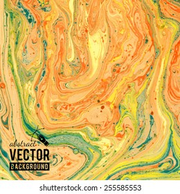 Creative vector background. Unique handmade surface. Grunge texture.