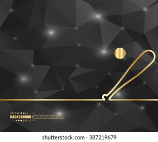 Creative vector baseball. Art illustration template background. For presentation, layout, brochure, logo, page, print, banner, poster, cover, booklet, business infographic, wallpaper, sign, flyer.