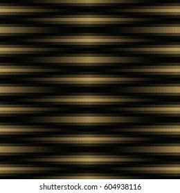 Creative vector black, gold and brown geometric pattern. Cover design template. EPS 10.