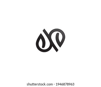 Creative vector brand logo design elements with black color concept
