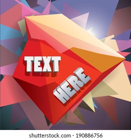 creative vector business card. front and back side