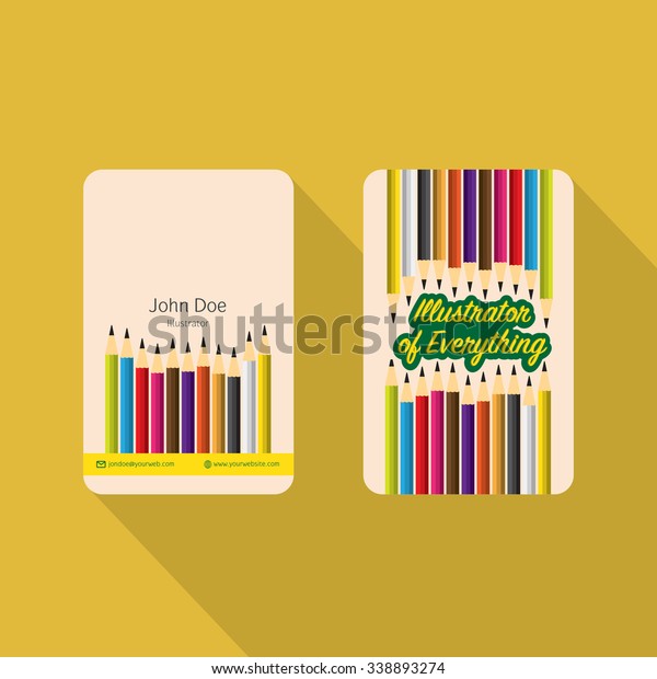 creative vector business cards illustrators stock vector business cards for illustrators