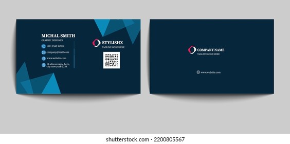 Creative vector business cards template design