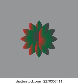 Diseño creativo de flores de colores vectoriales  
