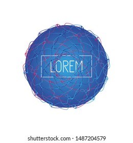 Creative Vector colorful round abstract shape banners. Overlay colors shape art design. Fun label form. Paper style spot. Abstract concept graphic tag element for advertisements or printing.