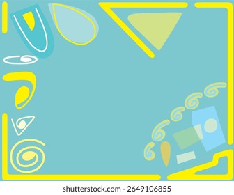 Creative vector design template. Bright abstract pattern for background. 