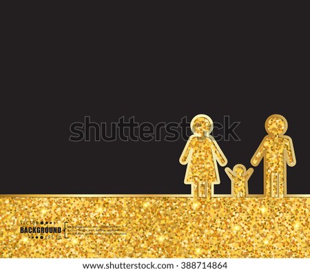 Creative vector family. Art illustration template background. For presentation, layout, brochure, logo, page, print, banner, poster, cover, booklet, business infographic, wallpaper, sign, flyer.
