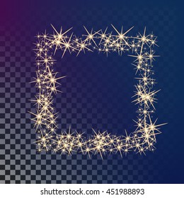 Creative vector of glow light effect stars bursts with sparkles isolated. For illustration template art design, banner for Christmas celebrate, magic flash energy ray.
