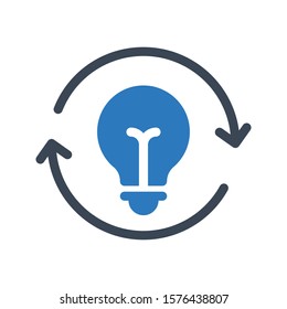 creative vector glyph color  icon 