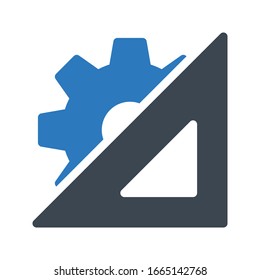 icono de color de glifo vector creativo 