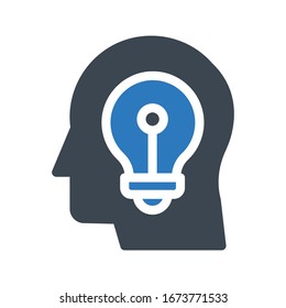 creative vector glyph color icon 