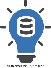 icono de color de glifo vector creativo