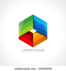 creative vector icon for business