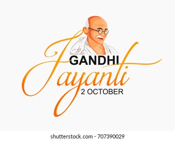 creative vector illustration for 2nd October Gandhi Jayanti with nice and beautiful design.