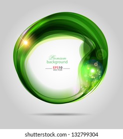 Creative vector illustration of the abstract frame background