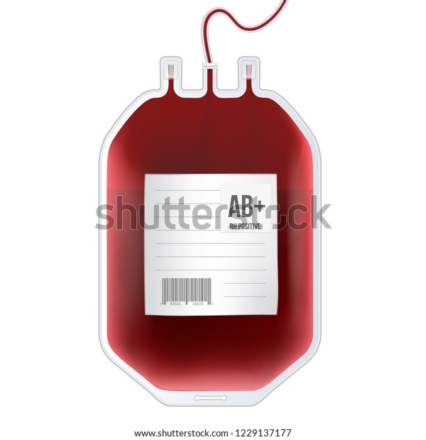 Creative Vector Illustration Blood Bag Type Stock Vector (Royalty Free ...