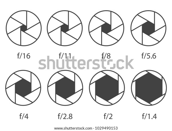 Creative\
vector illustration of camera shutter aperture with different iso\
isolated on transparent background. Art design monochrome diagrams\
collection. Abstract concept graphic\
element