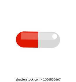 Creative vector illustration of capsule pills and medical pills. Pharmacy medication. Antibiotic image. 