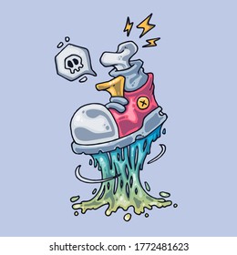 Creative Vector Illustration. Cartoon art for web and print.
