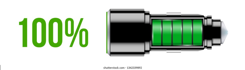 Creative vector illustration of charger car USB equipment isolated on transparent background. Art design electronics device template. Abstract concept graphic element for conversion and connection