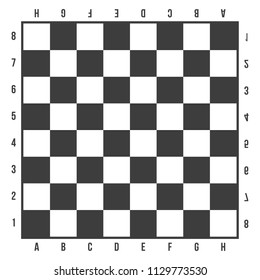 Creative vector illustration of chess board set isolated on transparent background. Art design checkered, checkerboard, chessboard, planes. Abstract concept graphic element