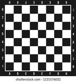 Creative vector illustration of chess board set isolated on transparent background. Art design checkered, checkerboard, chessboard, planes. Abstract concept graphic element