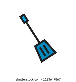 creative vector illustration colorful flat line food turner icon design