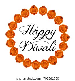 Creative Vector Illustration of crackers, fireworks for Diwali festival 