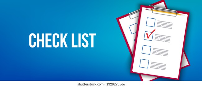 Creative Vector Illustration Of To Do Check List Ticks,clipboard On Background. Art Design Planning To-do Things, Survey, Exam Template. Abstract Concept Graphic Element