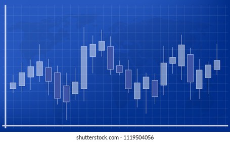 Creative vector illustration of forex trading diagram signals isolated on background. Buy, sell indicators with japanese candles pattern, exchange financial market graph. Candlestick chart element