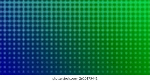 Creative vector illustration of led screen macro texture isolated on transparent background. Art design rgb diode seamless pattern style