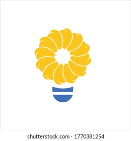 ilustración vectorial creativa de luces y otros elementos combinados