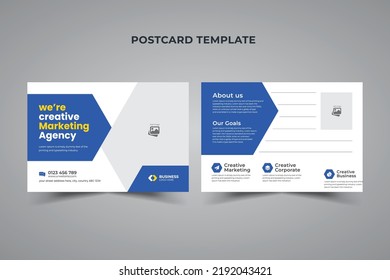 Ilustración vectorial creativa de postcard aislada en fondo transparente. Diseño de arte de tarjetas de viaje postales. Concepto abstracto elemento gráfico plantilla de postal de empresa o agencia de marketing