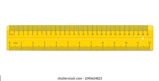 Creative vector illustration of realistic colorful rulers isolated on background. Art design measuring tool supplies. Abstract concept graphic element