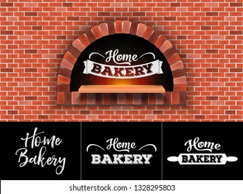 Creative Vector Illustration Of Stone Brick, Pizza Firewood Oven With Fire Isolated On Transparent Background. Art Design Home Bakery. Abstract Concept Graphic Pizzeria Restaurant, Bread Shop Element