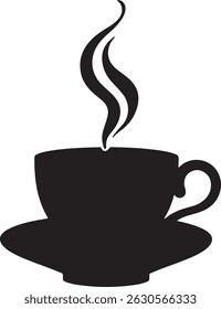 A creative vector illustration of a tea cup with vibrant flames rising from it, symbolizing warmth, energy, and passion. Perfect for café logos, hot beverage branding, or fiery concept designs.

