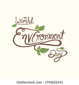 creative vector illustration of world environment day banner design