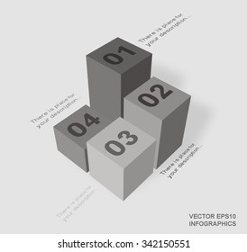 creative vector infographics columns