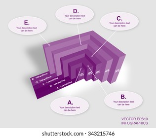creative vector infographics diagram