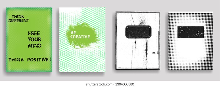 Creative Vector Inspirational Poster with Motivational Quote 
