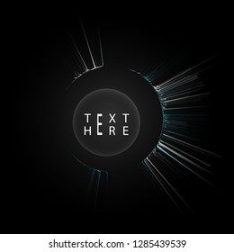 Creative vector lines and abstract art circle designs