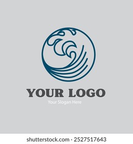modelo de design de logotipo de vetor criativo